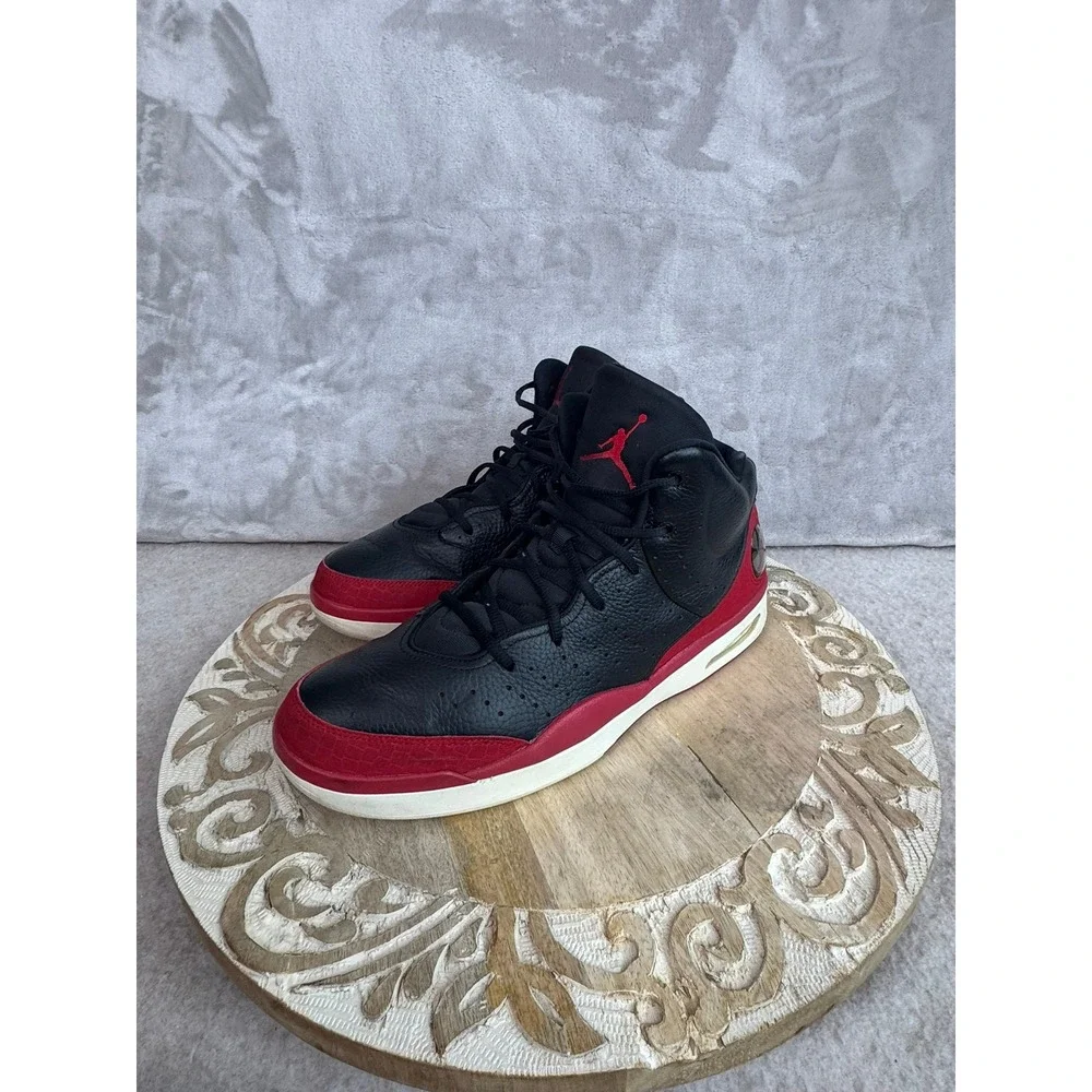 Jordan Flight‎ Club 91 Mens Black Red White Basketball Shoes 819472-001